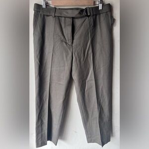 3.1 PHILLIP LIM‎ BELTED TROUSER WOOL PANTS